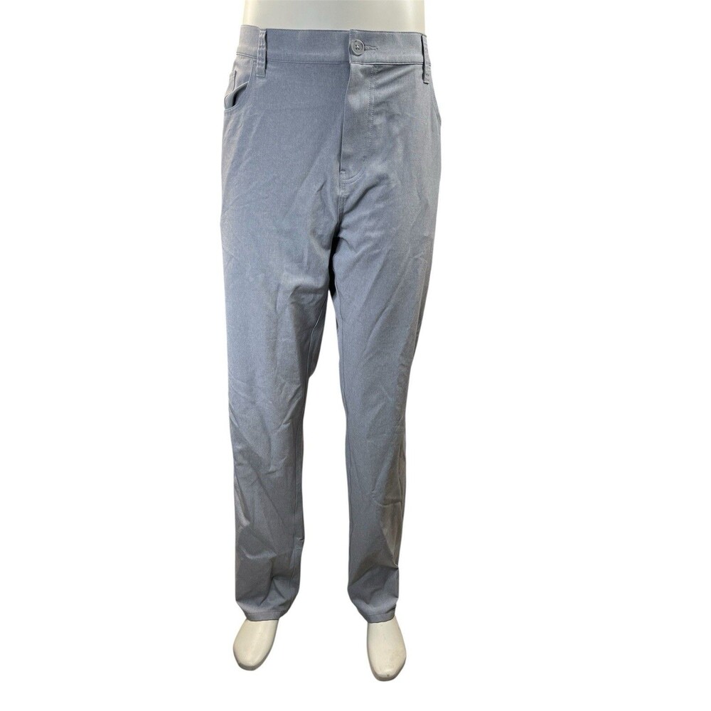 Travis Matthew Pants Mens 40x32 Performance Grey Stretch Chino